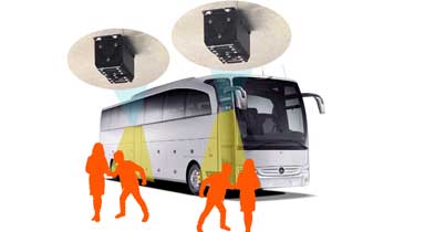 公交车、大巴车车载客流统计(人数统计)解决方案